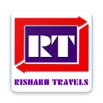 Logo of Rishabh Travels android Application 